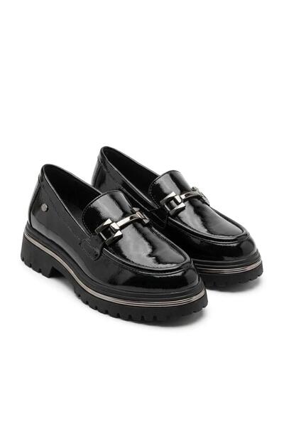 Msport 3220 Patent Leather Genuine Leather Loafer Shoes