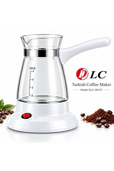 Generic Electric Turkish Coffee Maker DLC-38107 – 500W– White