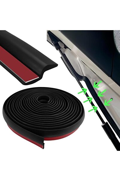 KASTWAVE Car Door Seal Strip, Rubber Z-Shaped Automotive Window Weather Strip...