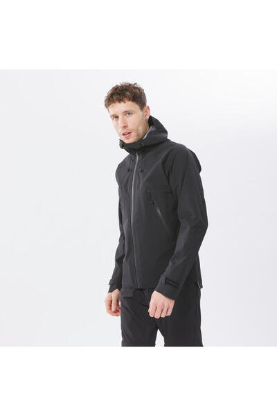 Decathlon Quechua Erkek Outdoor Yağmurluk - Siyah - MH500