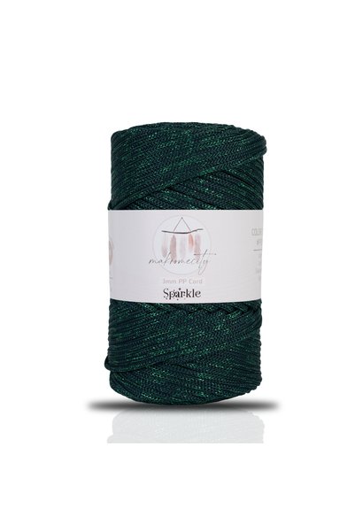 Makromecity Premium Glittery 3mm - 250 Gr Polyester Macrame Rope Nefti 230 m ...