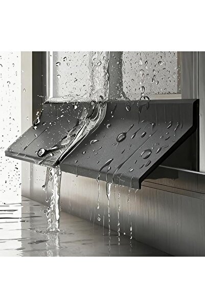 GENERAL 2m/79inch Window Sill Water Stopper Barrier - Rubber Bendable Door Ra...