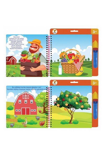 Lino Aqua Magic Book Farm (Magic Coloring Book) Farm Tfl008
