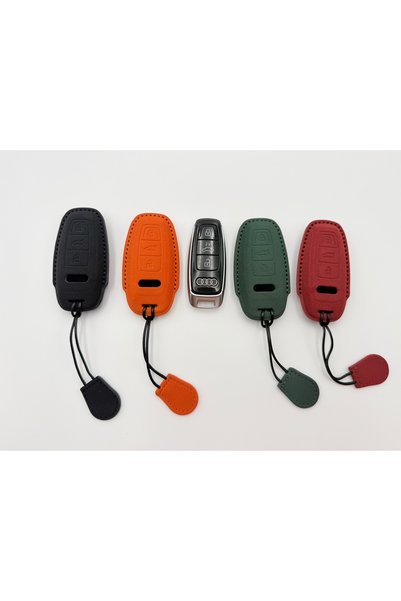Audi Husa Protecție Cheie – Microfibră Premium Tip Alcantara A4, A5, A6, A7, Q5, Q7, Q8