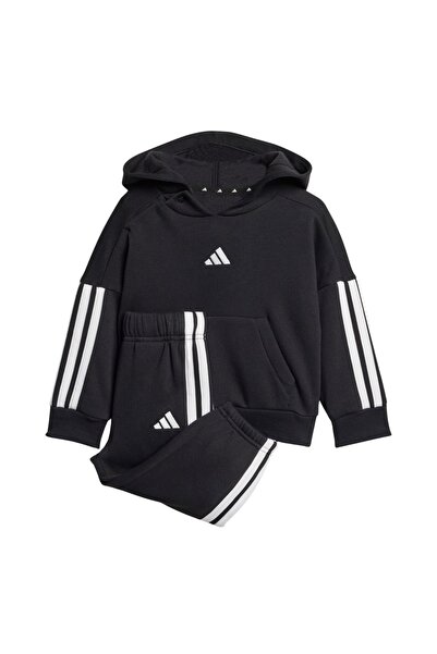 adidas ESSENTIALS INF ΣΕΤ ΦΟΥΤΕΡ ΚΑΙ ΠΑΝΤΕΛΟΝΙ ΤΖΟΓΚΕΡ ΜΑΥΡΟ/ΛΕΥΚΟ 3-4 ΕΤΩΝ