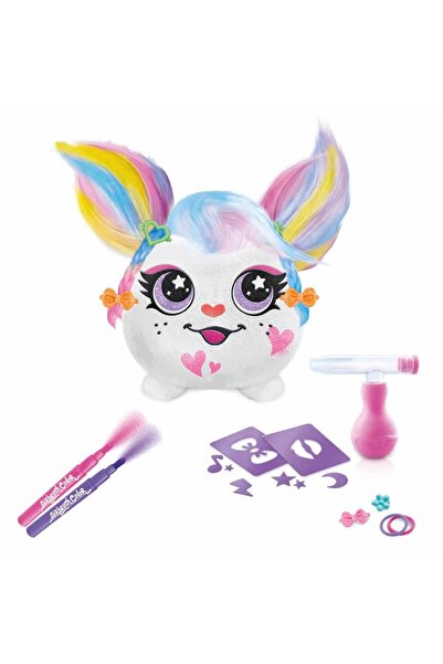 Sunman Airbrush Plush Hair'Iffic Mini Hair Design Play Set- Pixie
