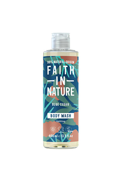 Faith In Nature Μπλε Κέδρος, Καθαριστικό & Αναζωογονητικό, Αφρόλουτρο, 400 ml