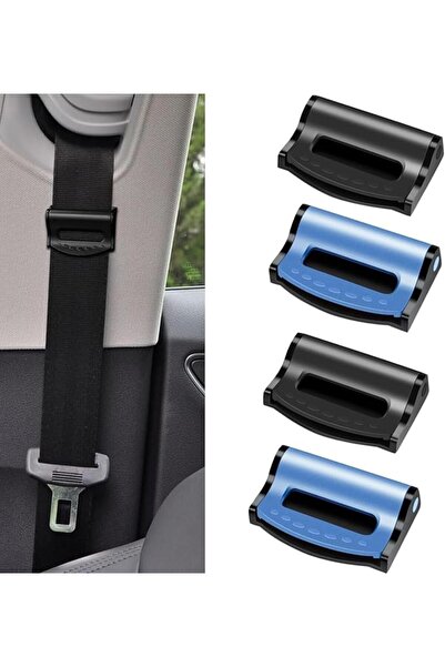 GENERAL 4Pcs Seat Belt Clip Adjuster, Universal Car Seatbelt Adjuster, Car Se...