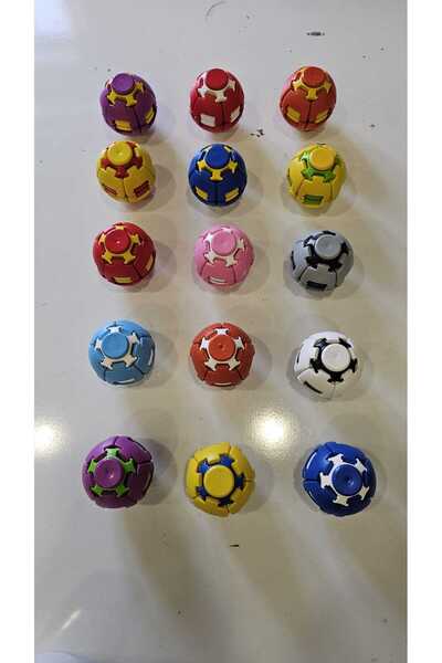 Ercinova Kinetik Top Duyusal Oyuncak - SpinnBall Stret Oyuncak (YAYLI-PLASTİK...