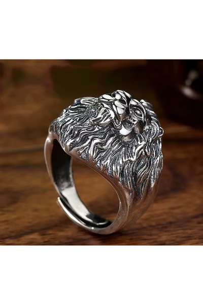 Generic Brand Lion Ring, Adjustable to Fit the Finger