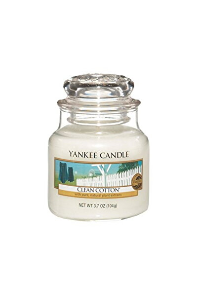 Yankee Candle Καθαρό Βαμβάκι, Αρωματικό Κερί, 104 γρ.