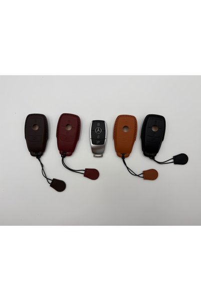 MERCEDES Husa Protecție Cheie Auto Mercedes-Benz – Piele Premium