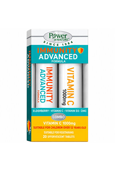 Power Health Immunity Advanced Formula, 20eff.tabs &amp; Δώρο Vitamin C 1000m...