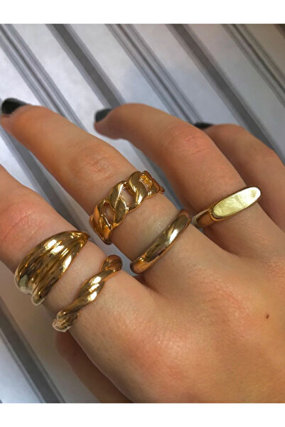 Ervalina Basic Ring Set of 5