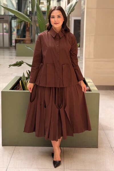 Ghisa Ruffle Detailed Shirt Pants