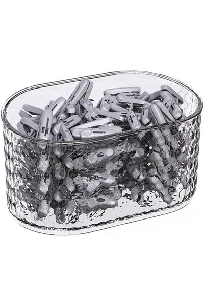 KASTWAVE Laundry Clips, 30 pcs Non-Slip Plastic Clothespins for Drying Clothe...