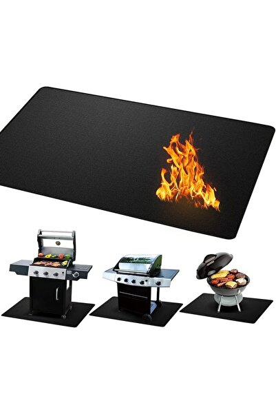 Generic Fire-Resistant Grill Mat, 165 x 99 cm, Double-Sided Waterproof BBQ Pad