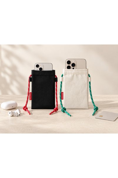 Baghashtag Loop Cord Black Adjustable Phone Bag Lanyard