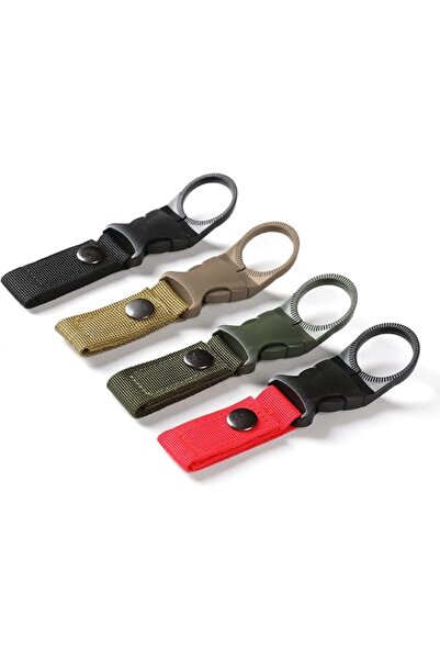 JDLYEVER Bottle Clip Outdoor Tactical Nylon MOLLE System Adjustable Beverage ...