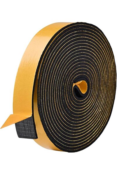 GENERAL 3 Meters Foam Tape 25mm Wide X 3mm Thick,Self Adhesive Neoprene Weath...