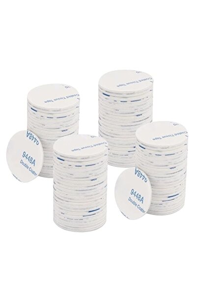 ALMEKAQUZ 100 Pcs Double Sided Foam Pads, Round Self Adhesive Stickers, Stron...