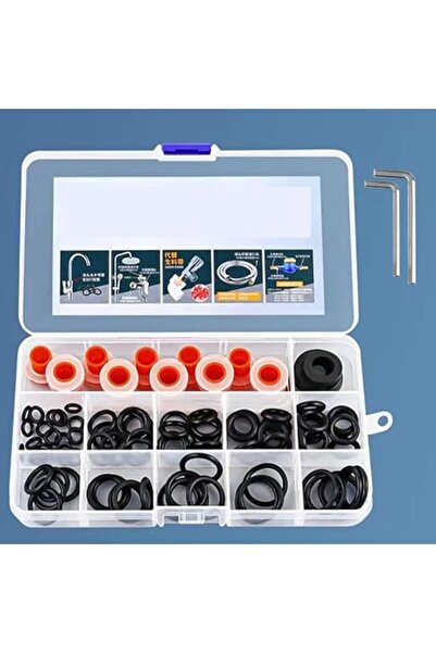 Generic 102-Piece O-Ring Washer Kit, Rubber Gasket Assortment with Tools for ...