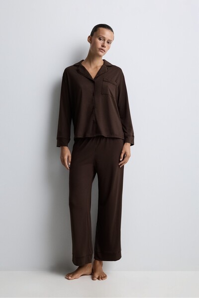 LEFTIES Gömlekli pijama