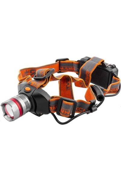 odjas Lanterna de cap cu Zoom, LED CREE, 3 W, 160 lumen, unghi reglabil, RICH...