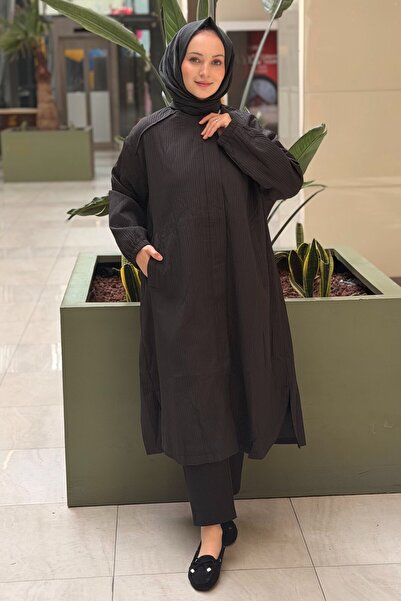 Ghisa Ghsia Front Zipper Ribbed Cap