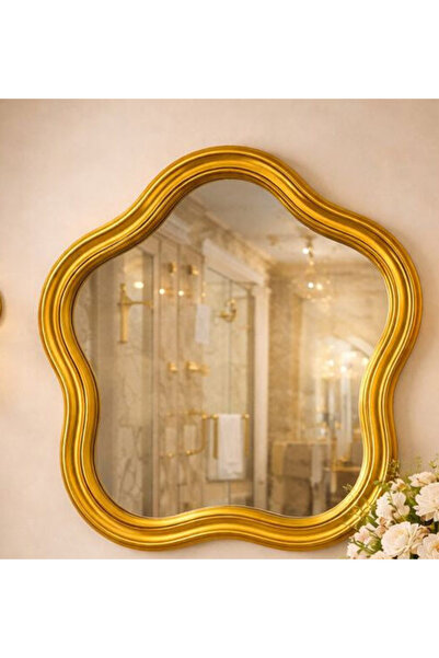 odjas Oglinda decorativa ondulata 60x70 cm – design elegant pentru baie, hol ...