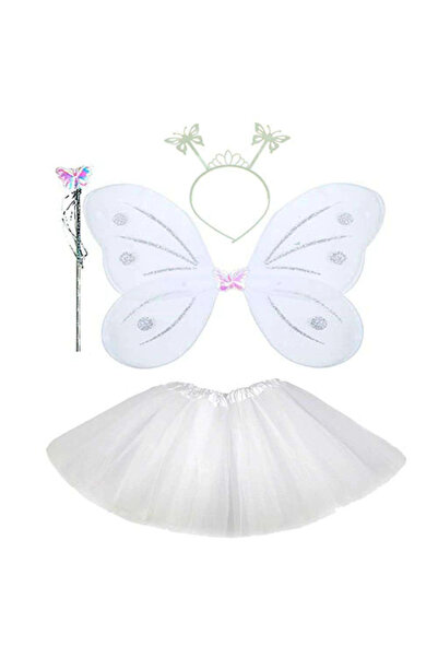 Lovesta Home White Costume - White Costume Accessory Set 4 Pieces