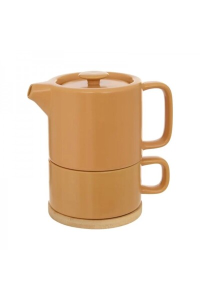 Secret de Gourmet Σετ τσαγιού, Φυσικό Οκρέ, 400 ml