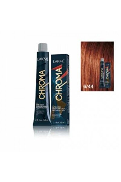 Lakme Chroma Ammonia-Free Hair Dye Dark Blonde Pure Copper No. 6/44