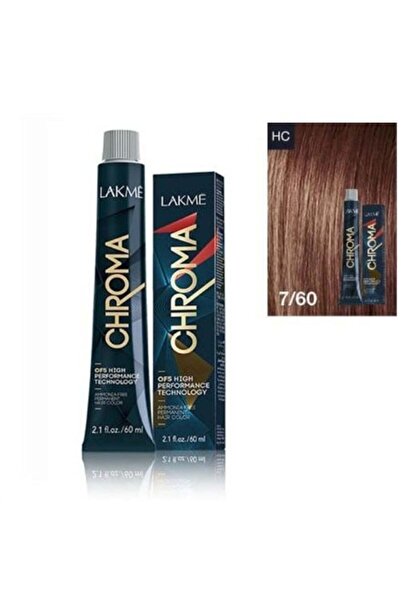 Lakme Chroma Ammonia-Free Hair Dye Medium Chestnut Blonde No. 7/60