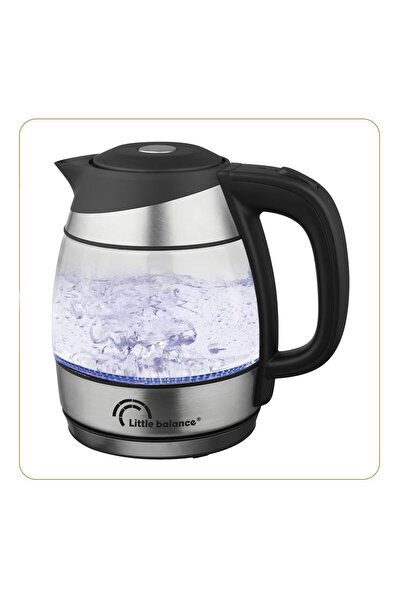 Little Balance 8766 Küçük Cam Su Isıtıcısı, 1,2 L, Cam, 1630 W, Şeffaf