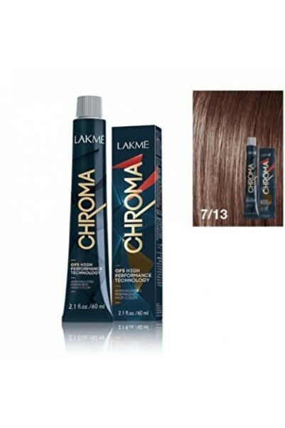 Lakme Chroma Ammonia-Free Hair Dye Medium Blonde Beige No. 7/13