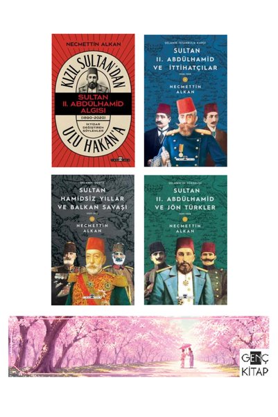 Timaş Yayınları Necmetten Alkan 4 Kitap Set - Kızıl Sultan'dan Ulu Hakan'a Su...