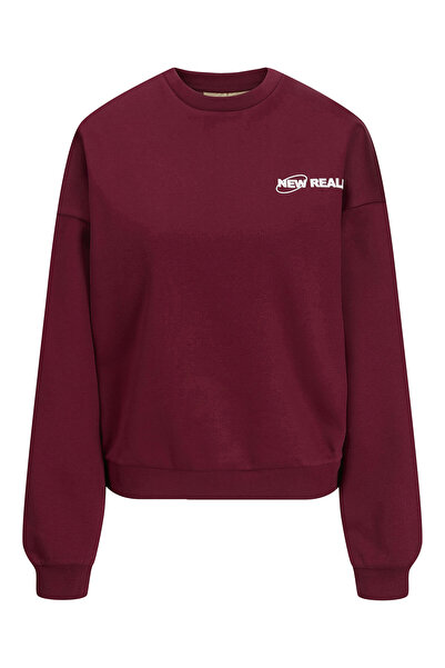 JJXX Women's Burgundy Sweat 12281231