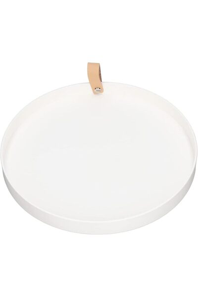 Generic Jewelry Dish Elegant Round ABS Vanity Tray for Perfume Storage, Organ...