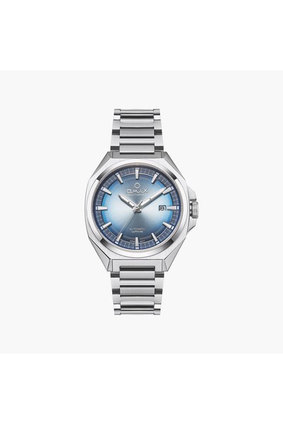 Omax Men's Automatic Round 40 MM Butterfly Buckle Watch | OACZ002PI6I