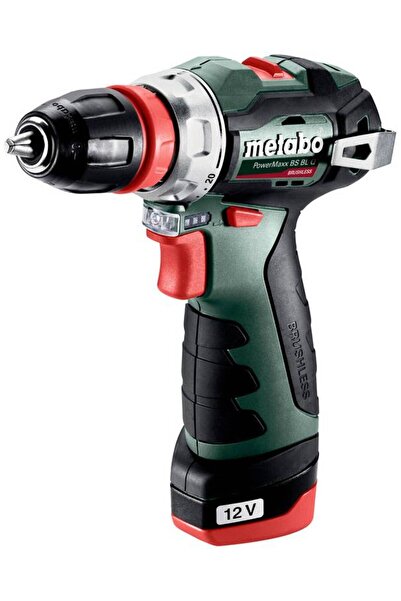 Metabo PowerMaxx BS BL Q 601749500 Akülü matkap/tornavida 12 V 2 Ah Li-Ion da...
