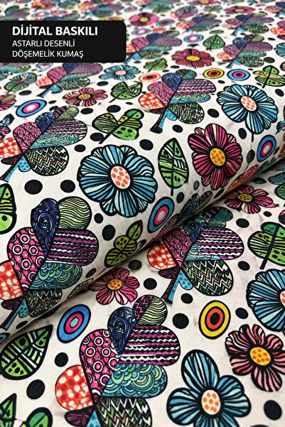 Eys Pati-Friendly Digitally Printed Lined Upholstery Fabric