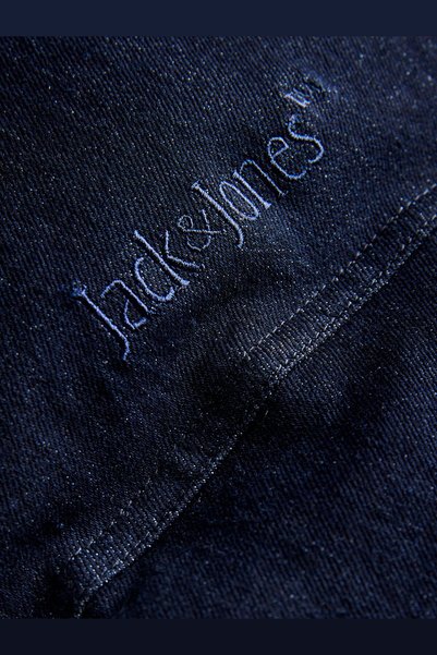 Jack & Jones Erkek Nakis Detayli Kapüsonlu Yaka Puffer Mont - Oxford