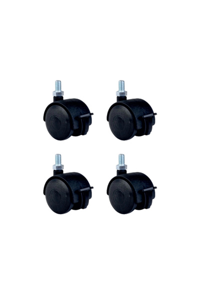 Lovesta Home Large Plastic Screw-On Brake - 50mm Hks129 - 4 Pieces