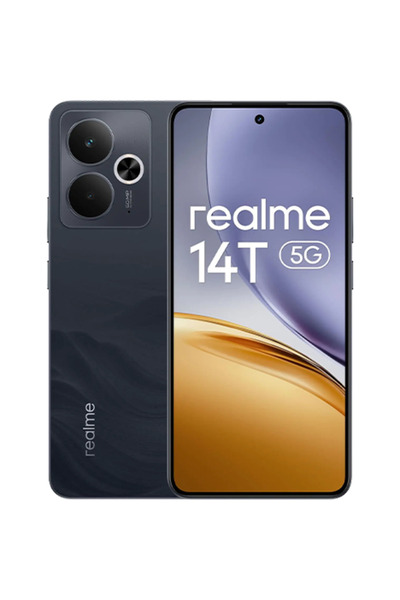 realme 14T 256GB 8GB RAM 5G Dual SIM Obsidian Black
