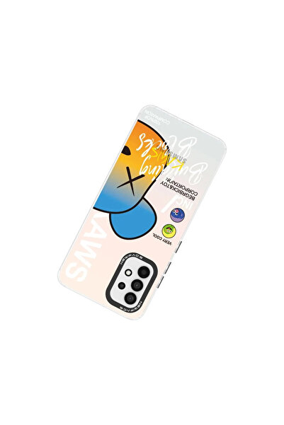 Samsung Galaxy A53 5g Desenli İnce Silikon Koruyucu Kılıf - Desen 6