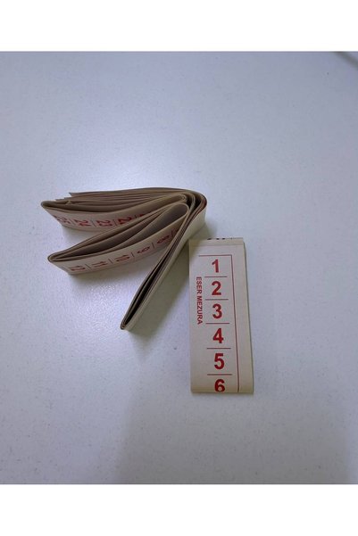 DEPAR TİC. Eşel Takımı 2 li 1 Paket Eşel Cetveli 7 Parça Kağıttan Cetvel Diki...