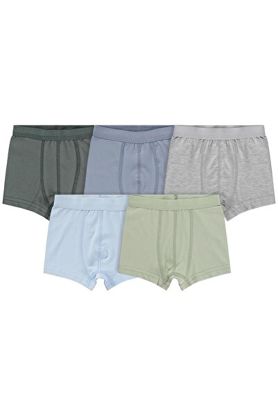 Civil Boys Civil Erkek Çocuk Basic Erkek Çocuk 5'li Boxer | Likralı Süprem | ...