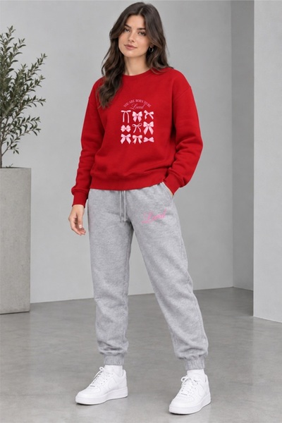 orwen life est. 2022 Women's Winter Sweatshirt 2 Thread Seasonal Tracksuit Se...