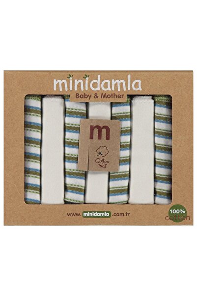 Minidamla Ringenli 7-Pack Mouth Wipes - Green